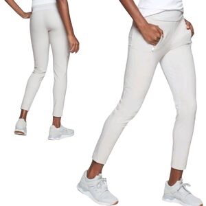 Athleta Highline Hybrid Hike Pants Tights Birch Grey Size 8P